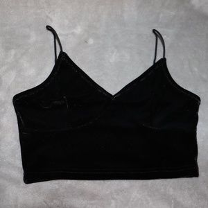 Black Crop Top